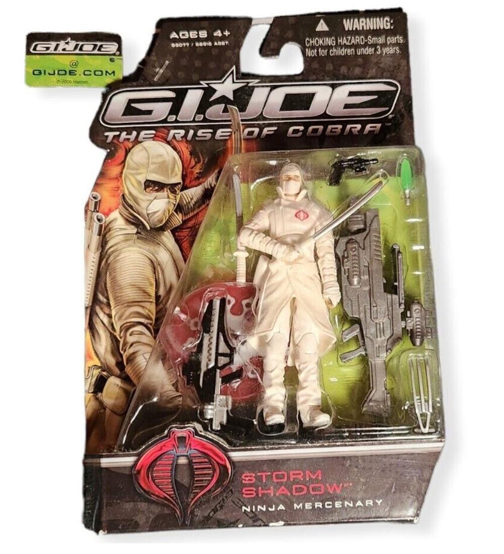 G.I. Joe The Rise Of Cobra Storm Shadow Ninja Mercenary Action Figure New 2009
